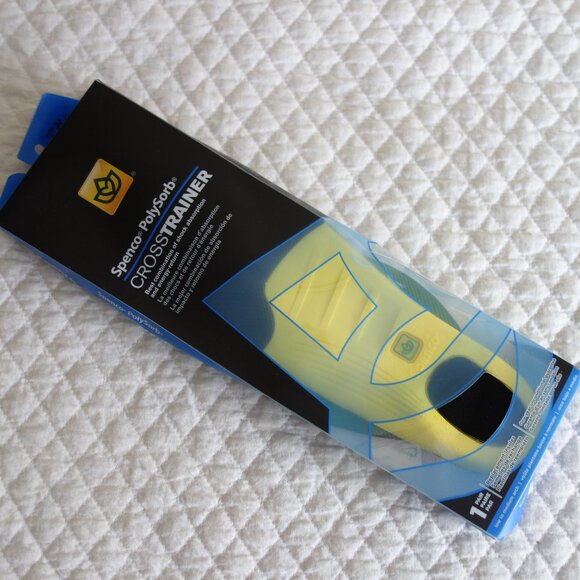 New SPENCO PolySorb CrossTrainer Insoles – Sz 4 (wmns 11-12 / mens 10-11) - Picture 1 of 8